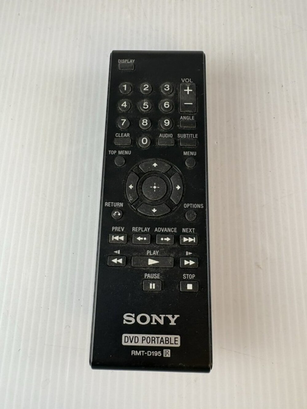Genuine SONY RMT-D195 Portable DVD PLAYER Remote